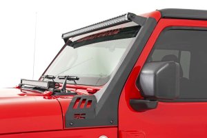 Jeep Wrangler LED Light Kit - Windshield - Rough Country - 50 Jeep Wrangler LED Light Kit - Windshield - Rough Country - 50